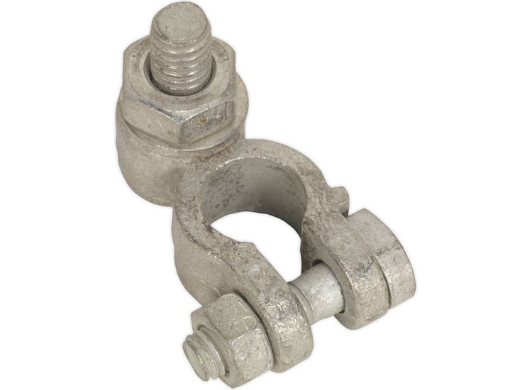 Sealey BTP25 Battery Terminal - Post with Washer &amp; Nut 24V Positive Pack of 5