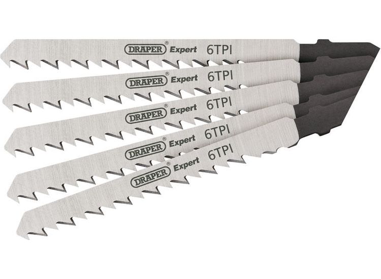 Draper 81719 DT101D 100mm Jigsaw Blade Set (5 Piece)