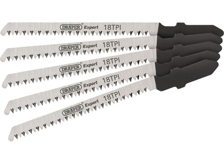 Draper 81721 DT101AO 83mm Jigsaw Blade Set (5 Piece)