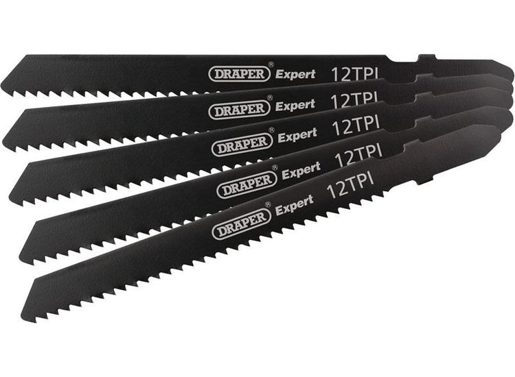 Draper 81722 DT119B 92mm Jigsaw Blade Set (5 Piece)