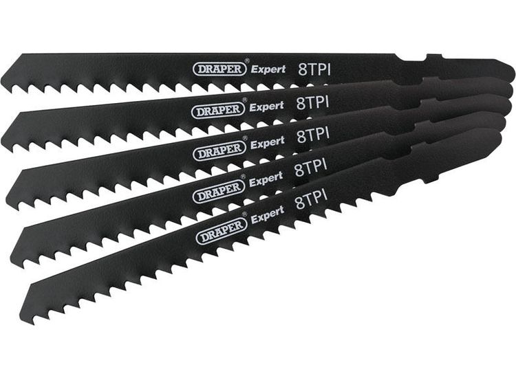Draper 81724 DT111C 100mm Jigsaw Blade Set (5 Piece)