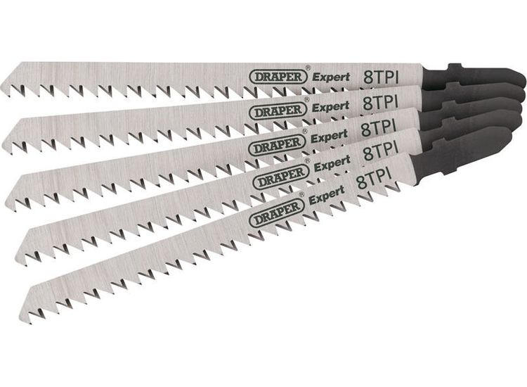 Draper 81728 DT301CD 115mm Jigsaw Blade Set (5 Piece)