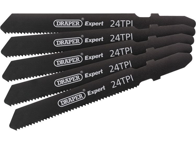 Draper 81729 DT118A 92mm Jigsaw Blade Set (5 Piece)