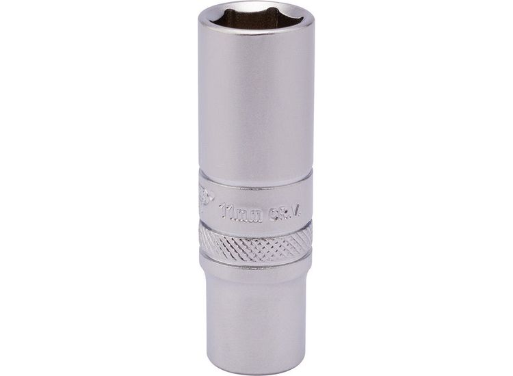 Draper 82140 1/4" Sq. Dr. 6 Point Deep Socket (11mm)