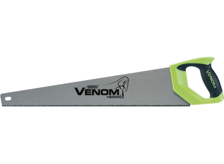 Draper 82196 First Fi x Venom&amp;#174; Double Ground 550mm Handsaw