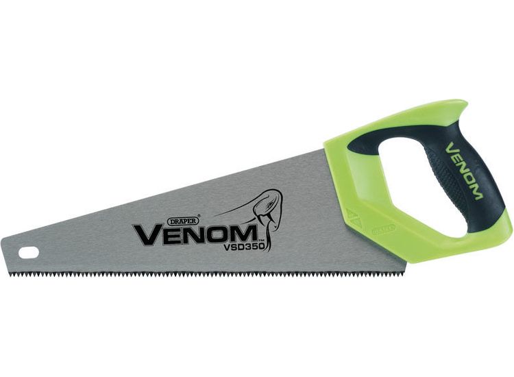 Draper 82198 First Fi x Venom&amp;#174; Double Ground 350mm Tool Box Saw