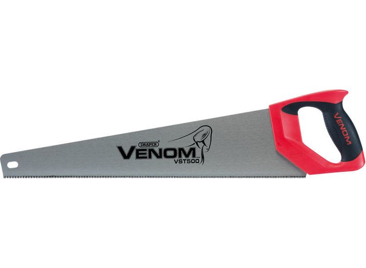 Draper 82202 Second Fi x Venom&amp;#174; Triple Ground 500mm Handsaw
