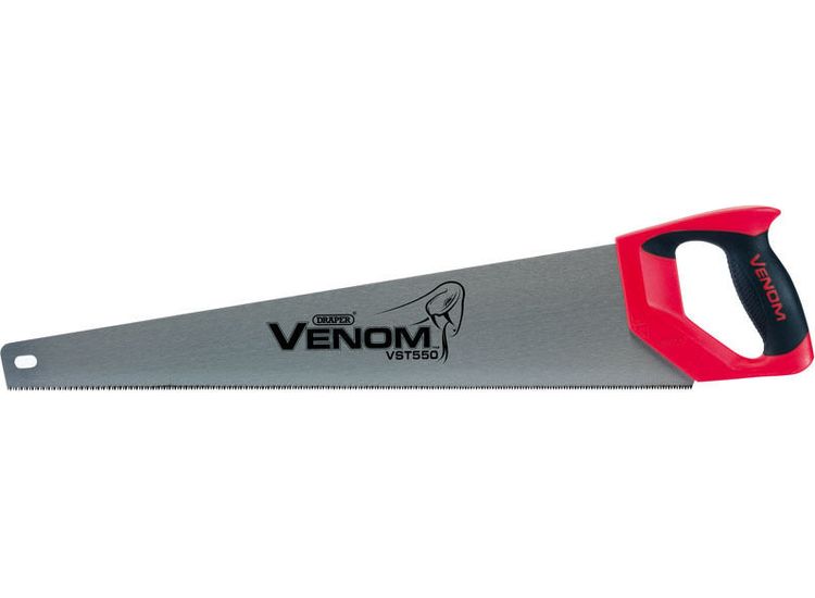 Draper 82204 Second Fi x Venom&amp;#174; Triple Ground 550mm Handsaw