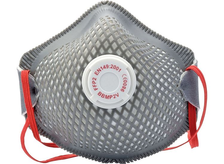 Draper 82486 FFP2 NR Moulded Dust Masks (Pack of 3)