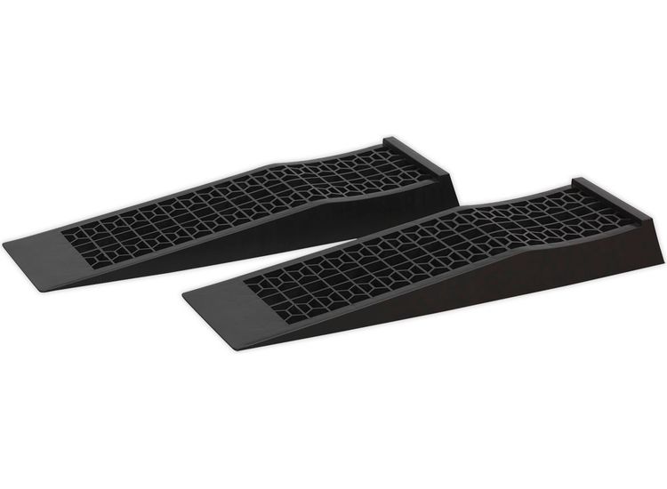 Sealey CAR3000LR Car Ramps Low Entry 1.5tonne Capacity per Ramp 3tonne Capacity per Pair