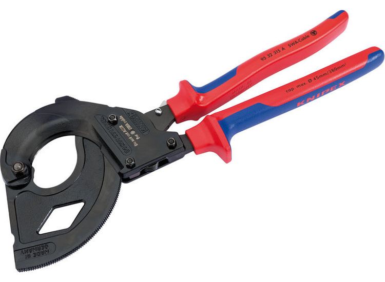 Draper 82575 Knipex 95 32 315A 315mm Ratchet Action Cable Cutter For SWA Cable
