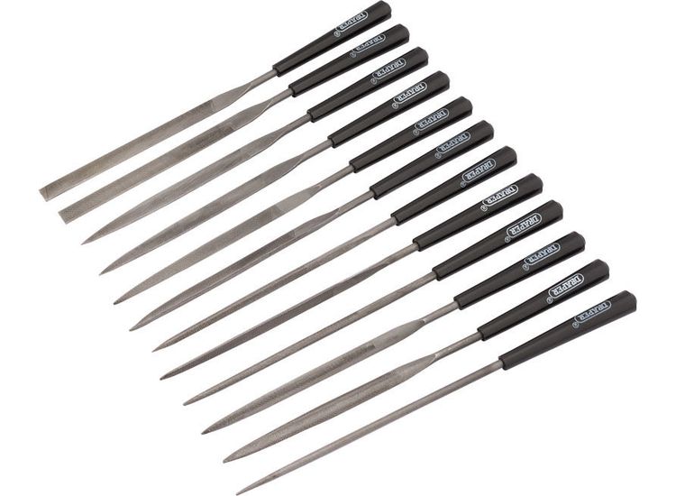 Draper 82640 140mm Needle File Set (12 Piece)