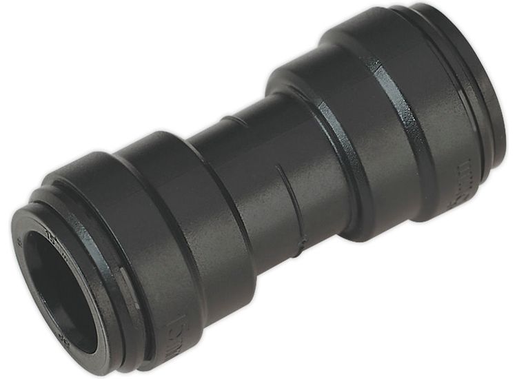 Sealey CAS15SC Straight Connector 15mm Pack of 5 (John Guest Speedfit&amp;reg; - PM0415E)