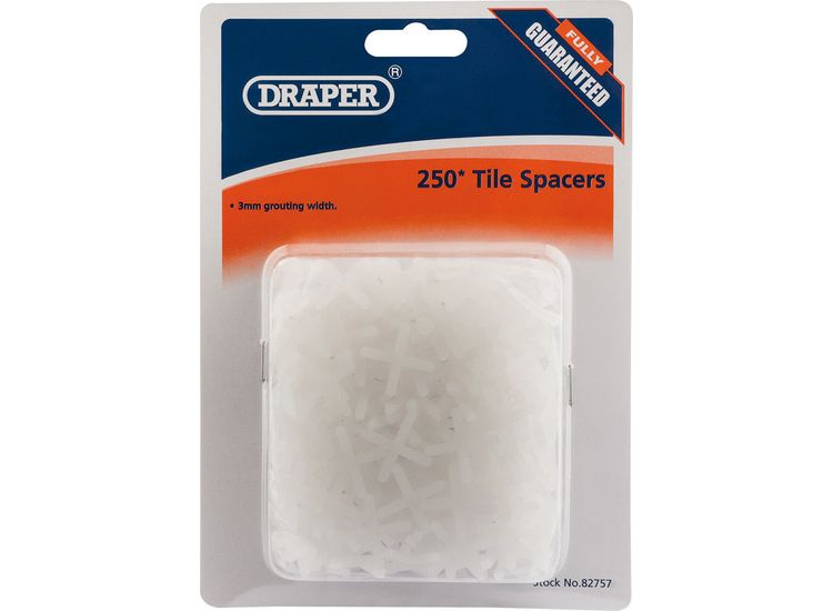 Draper 82757 3mm Tile Spacers (Approx 250)