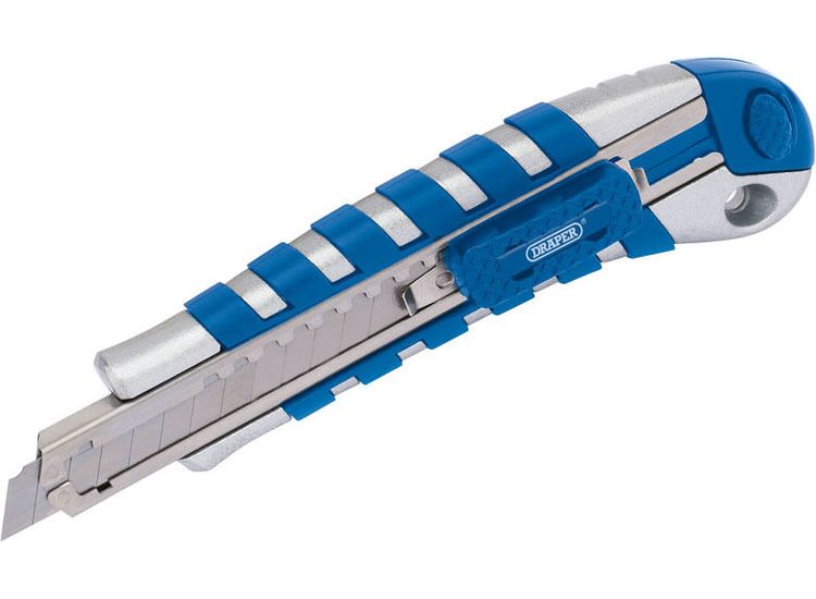 Draper 82836 9mm Retractable Knife with Soft Grip