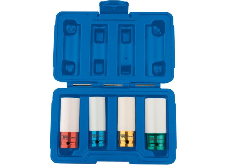 Draper 82972 1/2" Sq. Dr. Wheel Nut socket for Alloy Wheels (4 Piece)