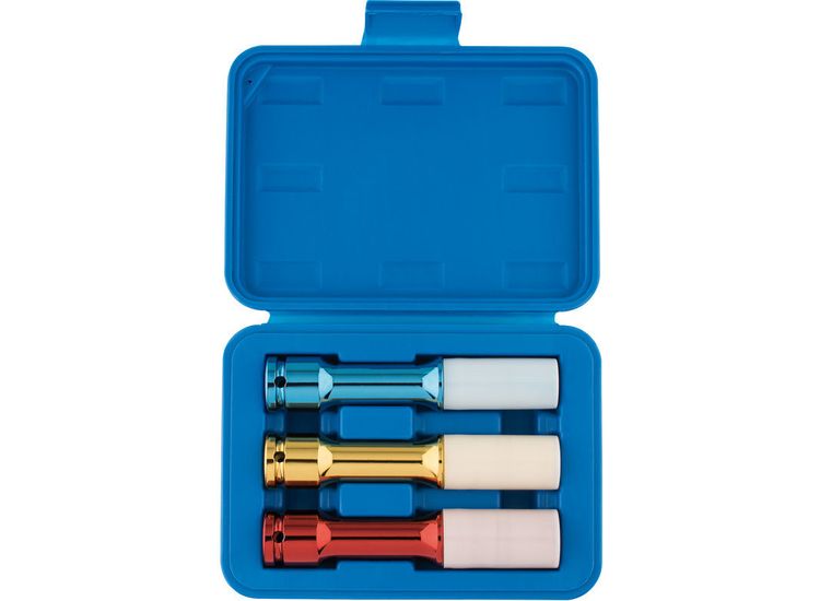 Draper 82981 1/2" Sq. Dr. Long Reach Wheel Nut socket for Alloy Wheels (3 Piece)