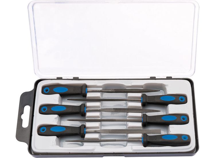 Draper 83480 150mm Soft Grip Needle File Set (6 Piece)
