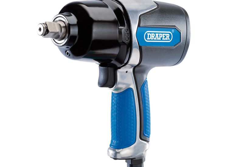 Draper 83745 Air Impact Wrench Kit (1/2" Sq. Dr.)