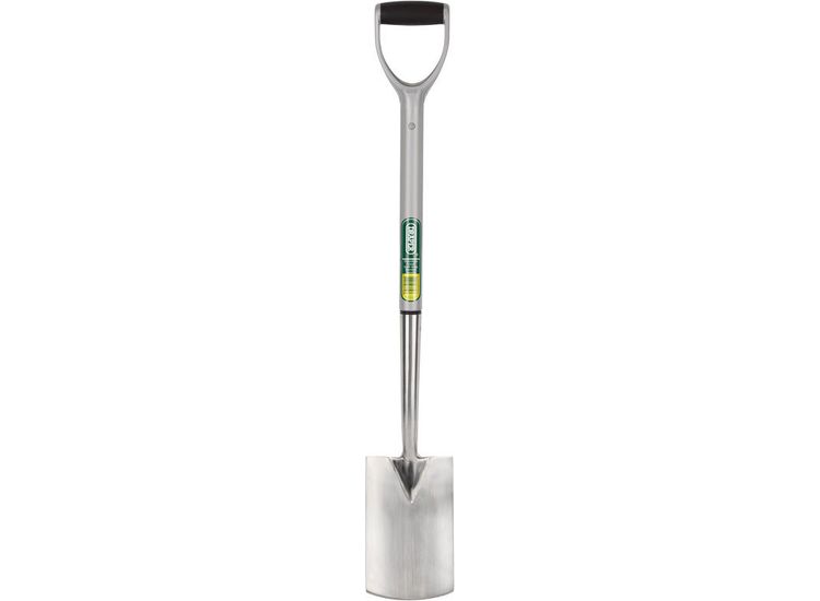 Draper 83758 Stainless Steel Soft Grip Border Spade