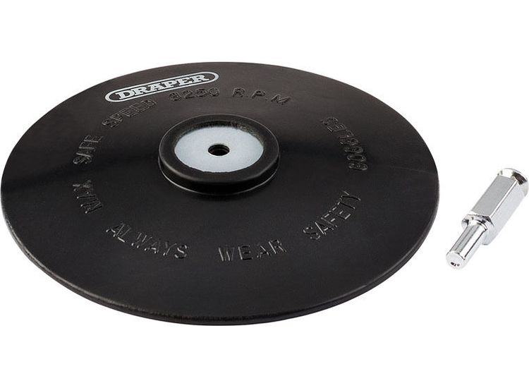 Draper 83815 Rubber Backing Disc (125mm)