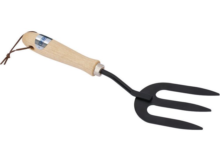 Draper 83990 Carbon Steel Weeding Fork with Hardwood Handle