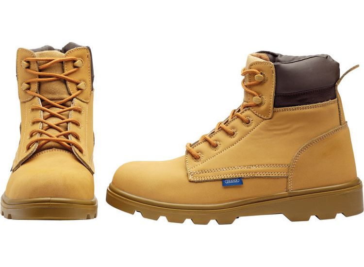 Draper Nubuck Style Safety Boots S1 P SRC