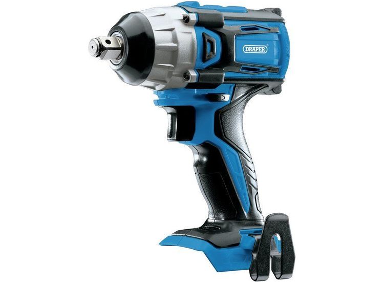 Draper 86928 D20 20V Brushless 1/2" Mid-Torque Impact Wrench - Bare