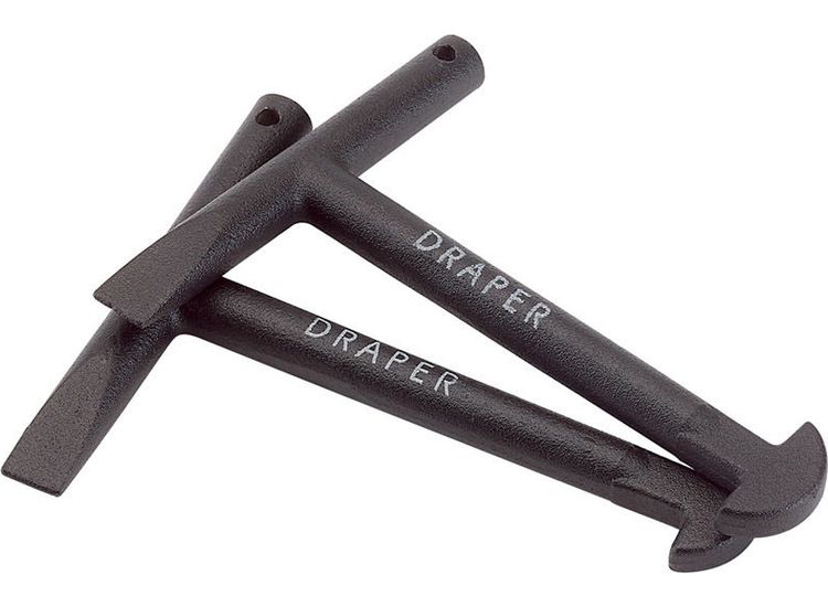 Draper 89721 2 x 130mm Manhole Keys