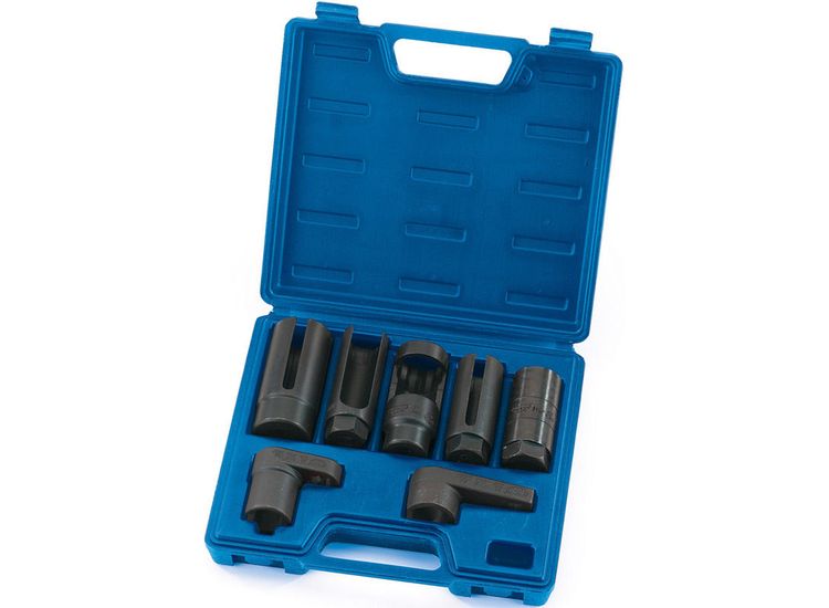 Draper 89765 Lambda' or Oxygen Sensor Socket Set (7 Piece)