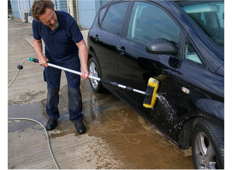 Sealey CC953 Five Sided Flo-Thru Brush with 3m Telescopic Handle