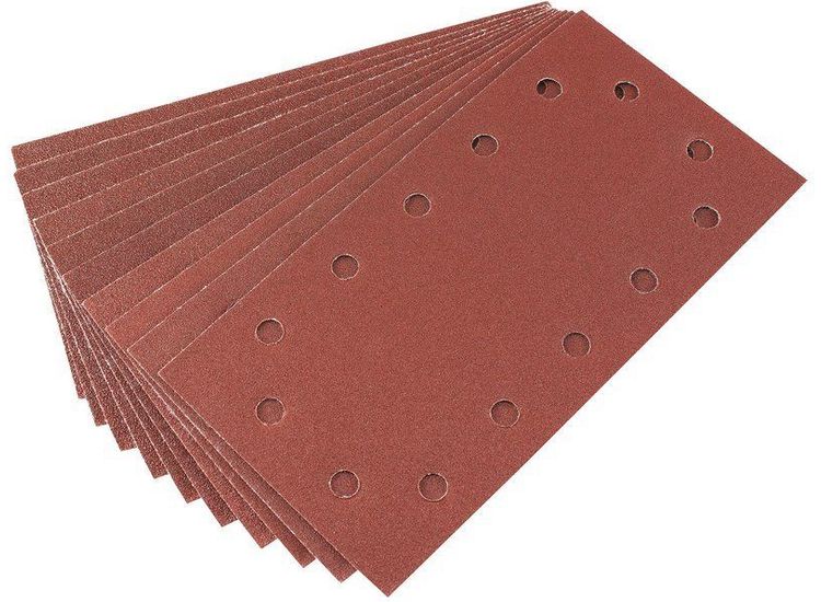 Draper 92296 Assorted Pack of Aluminium Oxide Sanding Sheets (115 x 227mm)