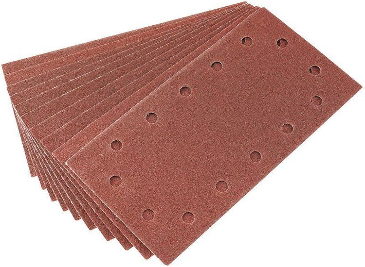 Draper 92312 80G Aluminium Oxide Sanding Sheets (115 x 227mm)