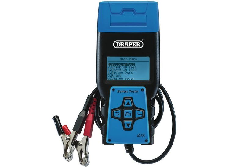 Draper 92445 Battery Tester with Printer