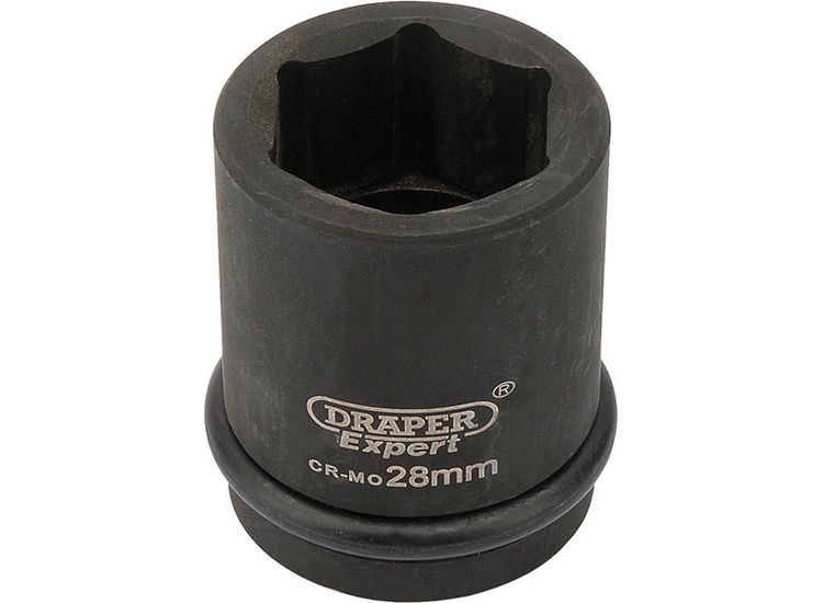 Draper 93241 28mm 3/4" Sq. Dr. Hi-Torq&amp;#174; 6 Point Impact Socket