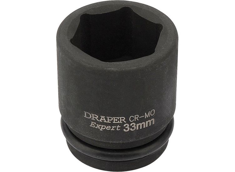 Draper 93259 33mm 3/4" Sq. Dr. Hi-Torq&amp;#174; 6 Point Impact Socket