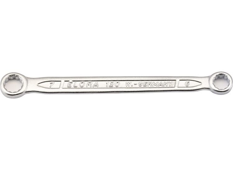 Elora 94354 6mm X 7mm Flat Metric Ring Spanner