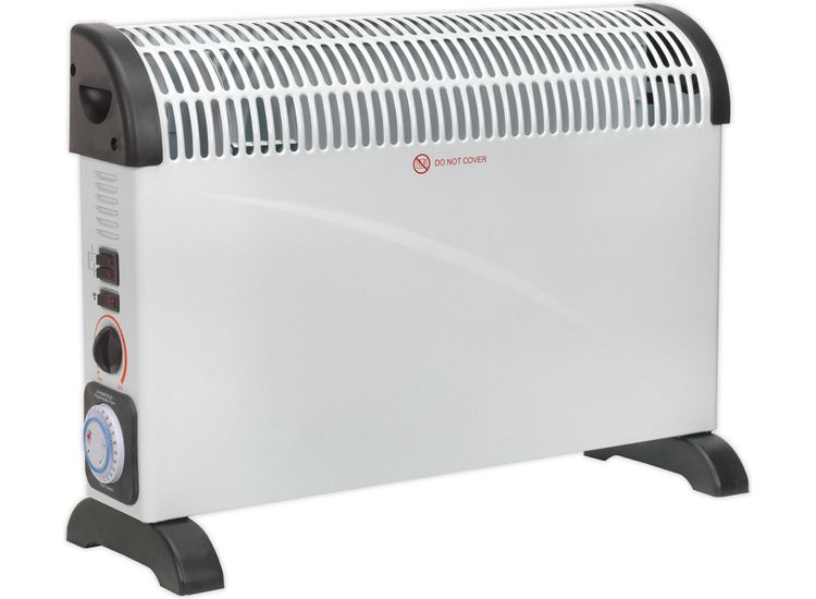 Sealey CD2005TT Convector Heater 2000W/230V with Turbo, Timer &amp; Thermostat