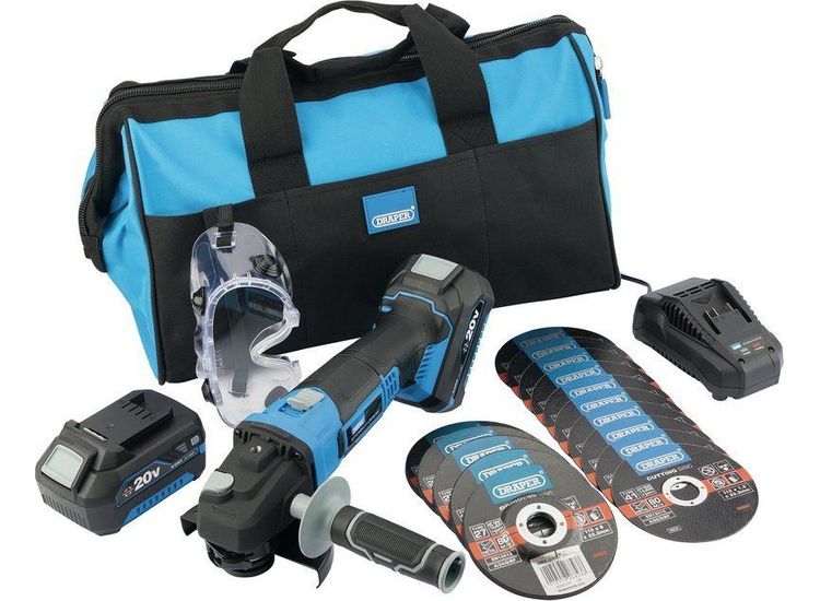 Draper 97276 Grind &amp; Cut 20V Cordless Kit