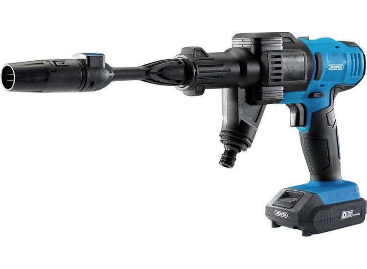 Draper 97533 D20 20V Pressure Washer Kit with 2Ah Battery and Charger