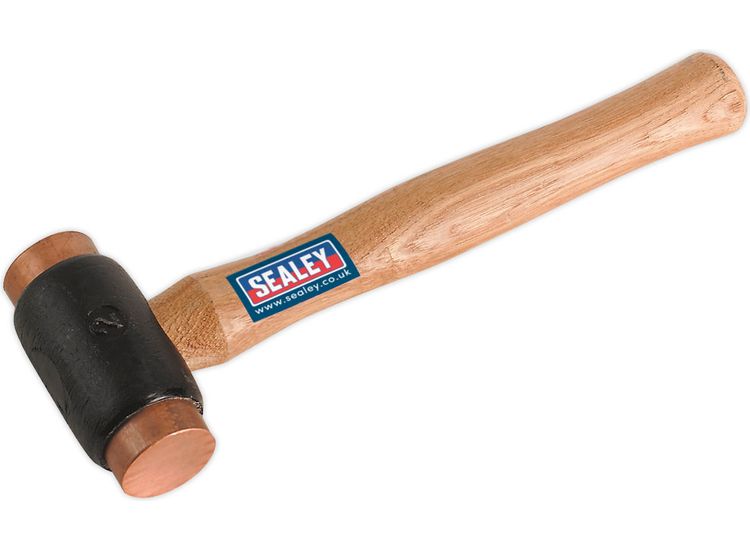Sealey CFH03 Copper Faced Hammer 2.75lb Hickory Shaft