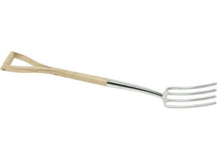 Draper 99011 Stainless Steel Border Fork with Ash Handle