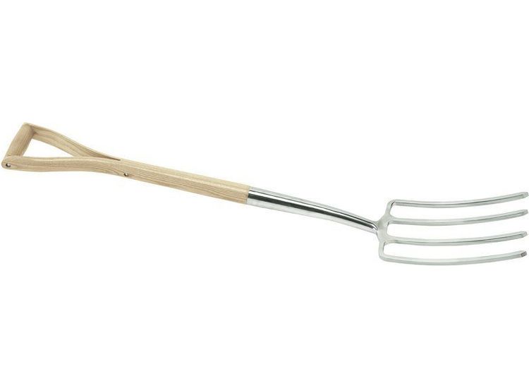 Draper 99013 Stainless Steel Digging Fork with Ash Handle