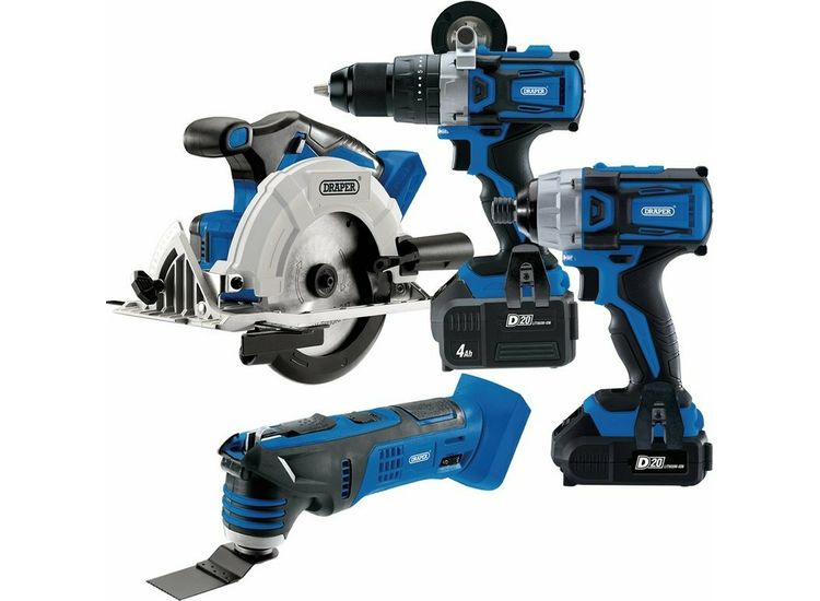 Draper 99243 Carpenter / Joiner Cordless Power Tool Kit