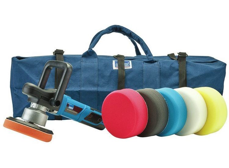 Draper 99375 150mm Dual Action Polisher Kit