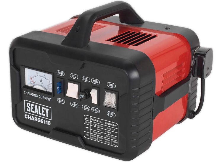 Sealey CHARGE110 Battery Charger 14Amp 12/24V 230V