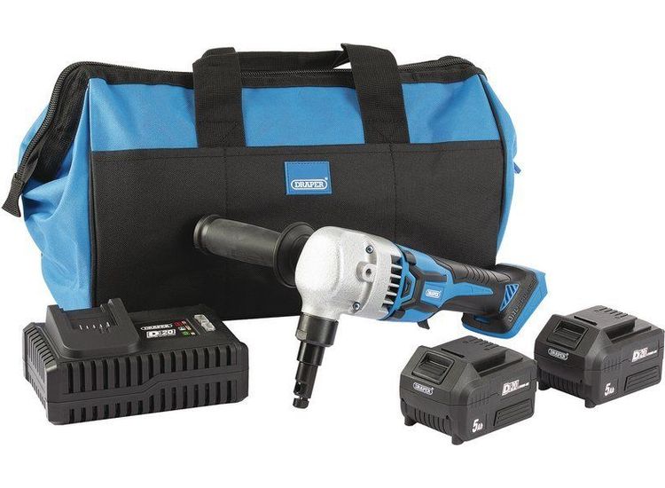 Draper 99732 D20 20V Brushless Nibbler Kit