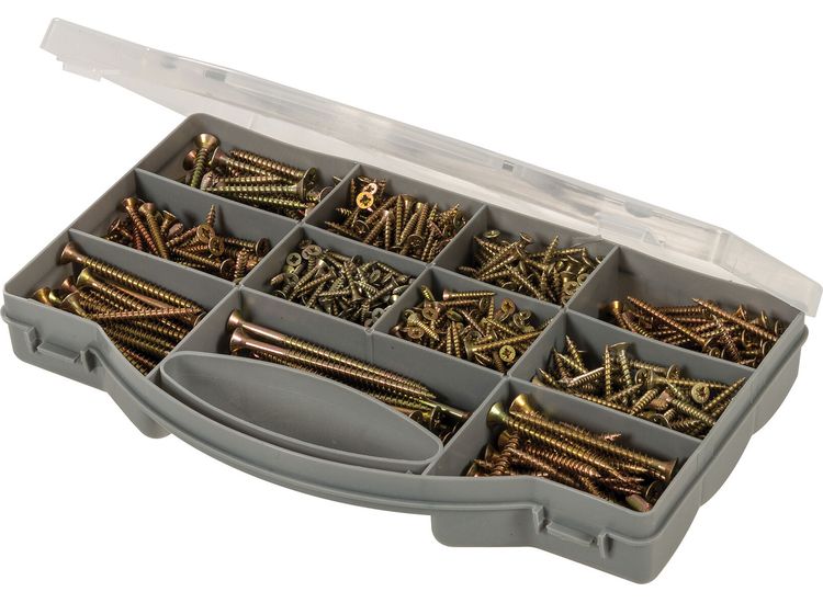 Fixman Goldstar Countersink Screws Pack 365265 780pce