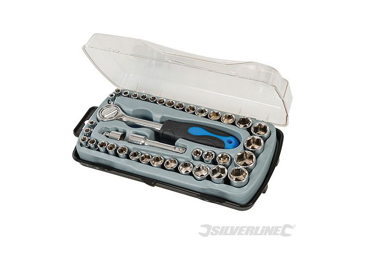 Silverline 39Pce Socket Set 633754