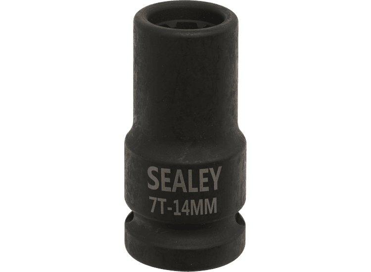 Sealey VS0985 Brake Caliper Socket 1/2"Sq Drive 14mm 7-Point